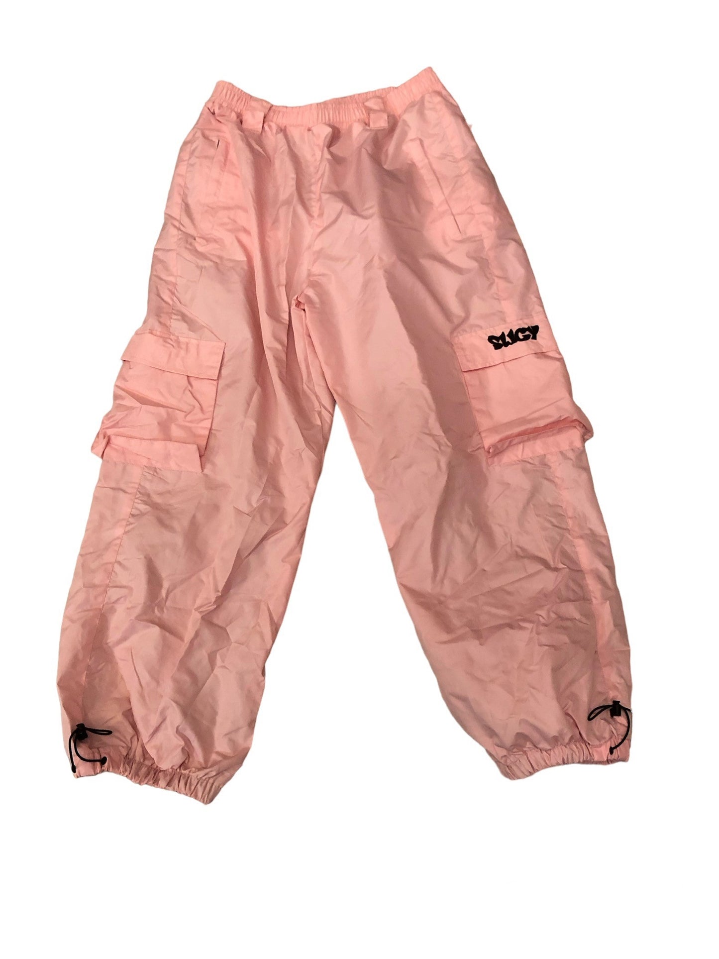 Pink Swgy Baggy Snowpants